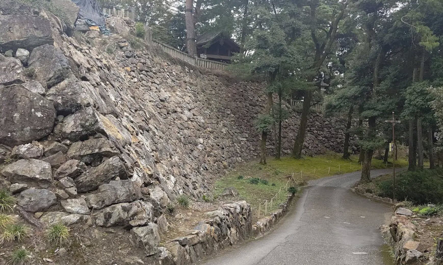 Remains of Karasawasan Castle, Japan